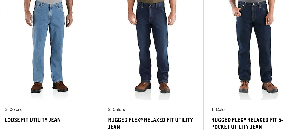 RUGGED FLEX™ RELAXED FIT UTILITY JEAN