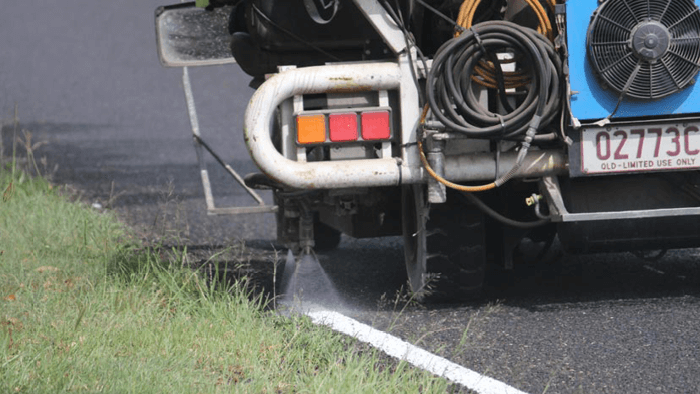 roadmarking cart