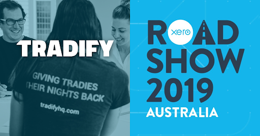 Tradify at Xero Roadshow Australia 2019