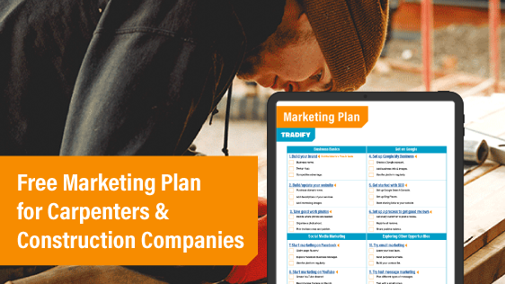 Download free construction marketing plan template