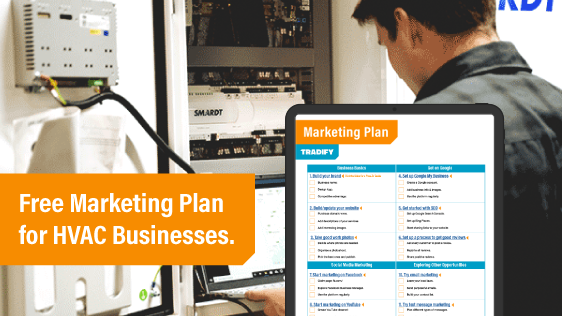 Download free marketing plan template for HVAC businesses