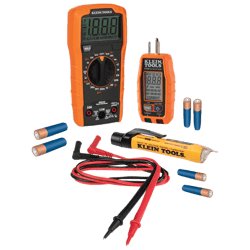 Klein tools digital multimeter electrical test kit