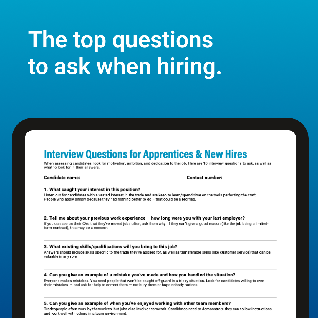 Welding Interview Questions | Free PDF Download | Tradify™