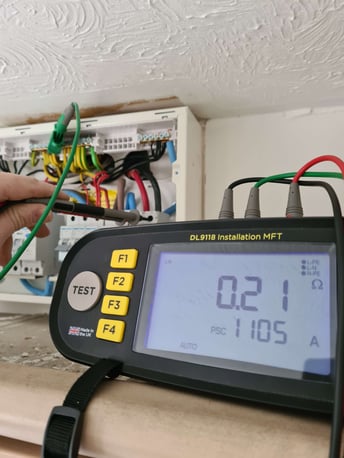 DL9118 Installation MFT used by grant speller from Essex County Electrical