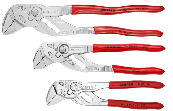 knipex adjustable plier wrenches